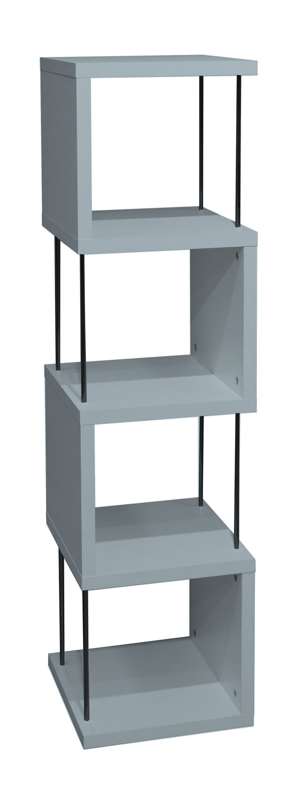 Regal Peggy 33 x 126 x 33 cm Lack aqua matt