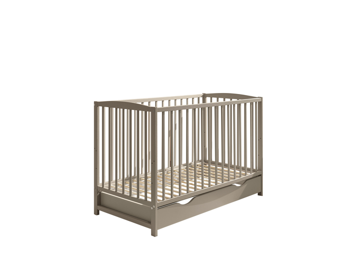 Babybett Merle 70 x 140 cm beige