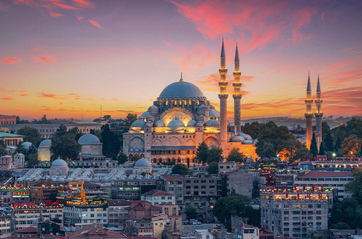Kunstdruck auf Keilrahmen ISTANBUL  118x78cm