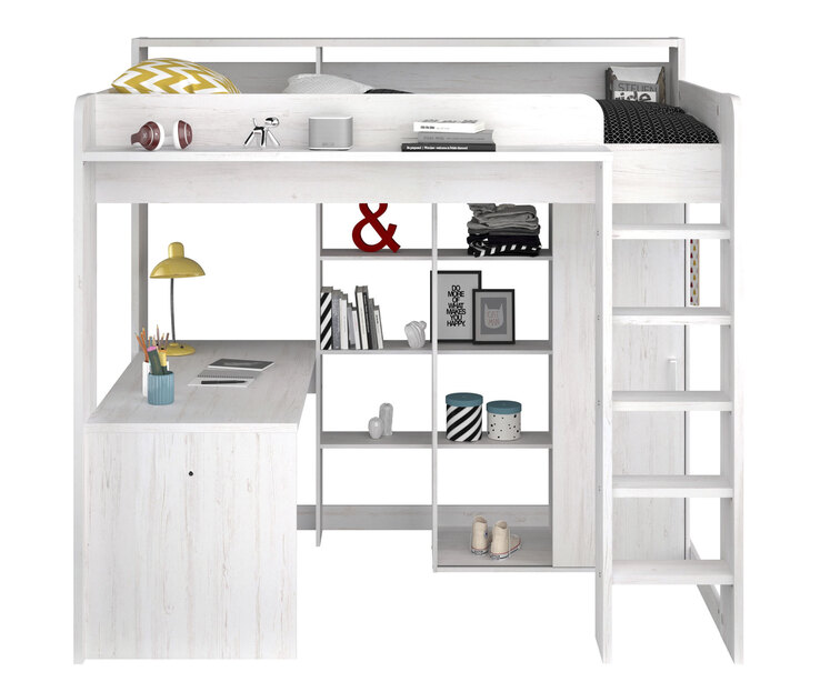 Parisot Hochbett Higher 1 weiß