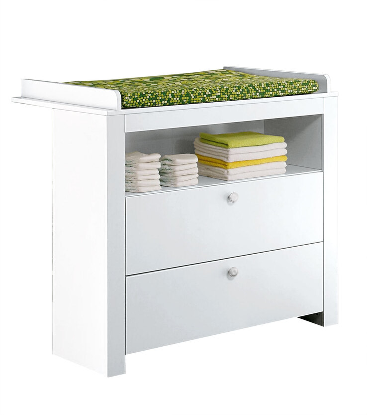 Wickelkommode Olivia Weiß 96 x 102 x 69 cm