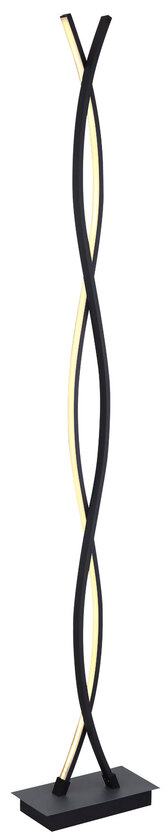 MARIUS Stehlampe schwarz 67172S, B/H/T: 25 x 143 x 13 cm, Kunststoff, Metall