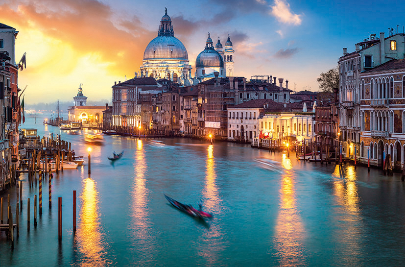Kunstdruck auf Keilrahmen VENEDIG  118x78cm