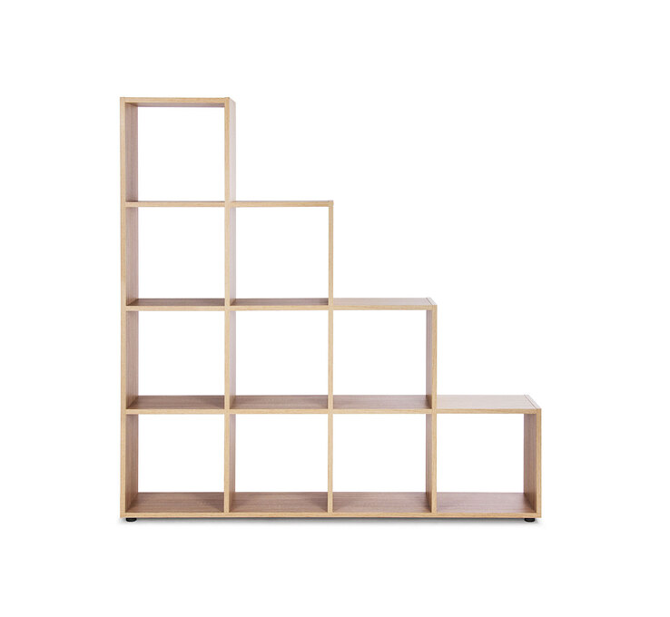 Raumteiler Bergamo 2 Dekor Sonoma Eiche 155 x 156 x 33 cm