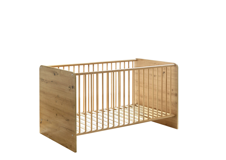 Babybett Birta 70 x 140 cm braun