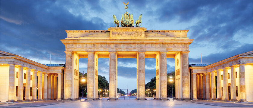 Keilrahmen Brandenburger Tor 140 x 60