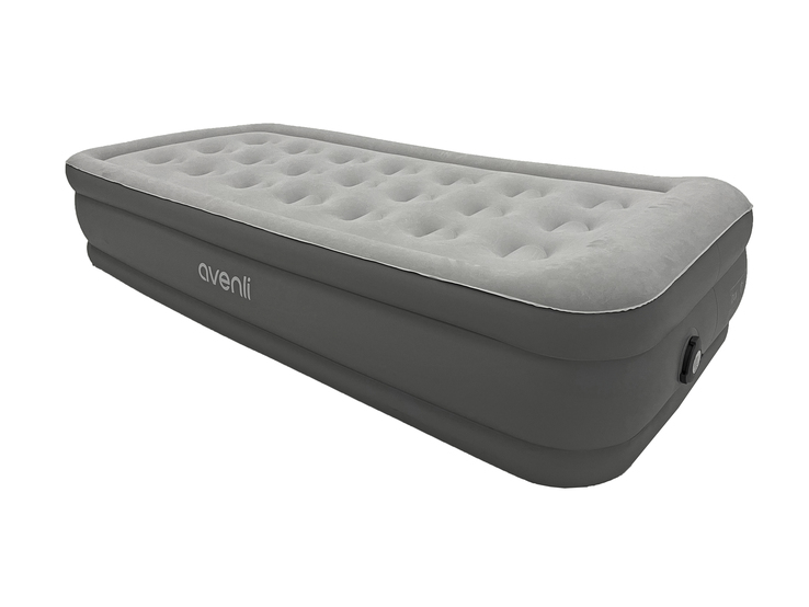 Luftbett Queensize 97 x 47 x 196 cm Grau