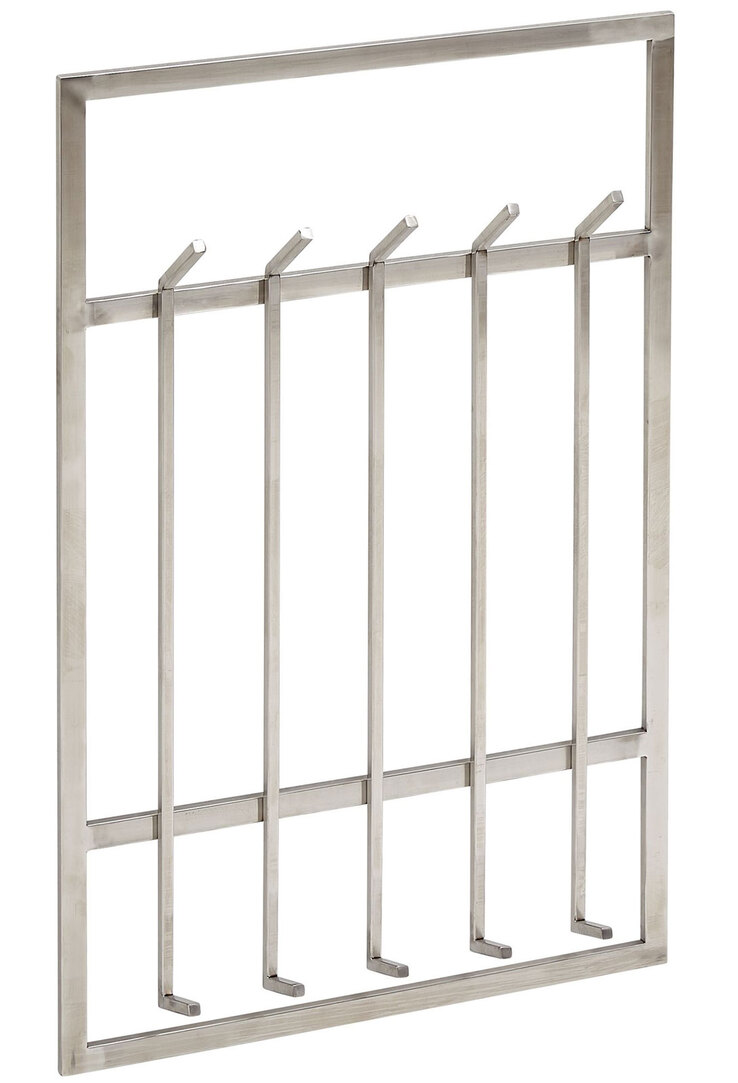 Garderobe Parang 60 x 100 cm silber