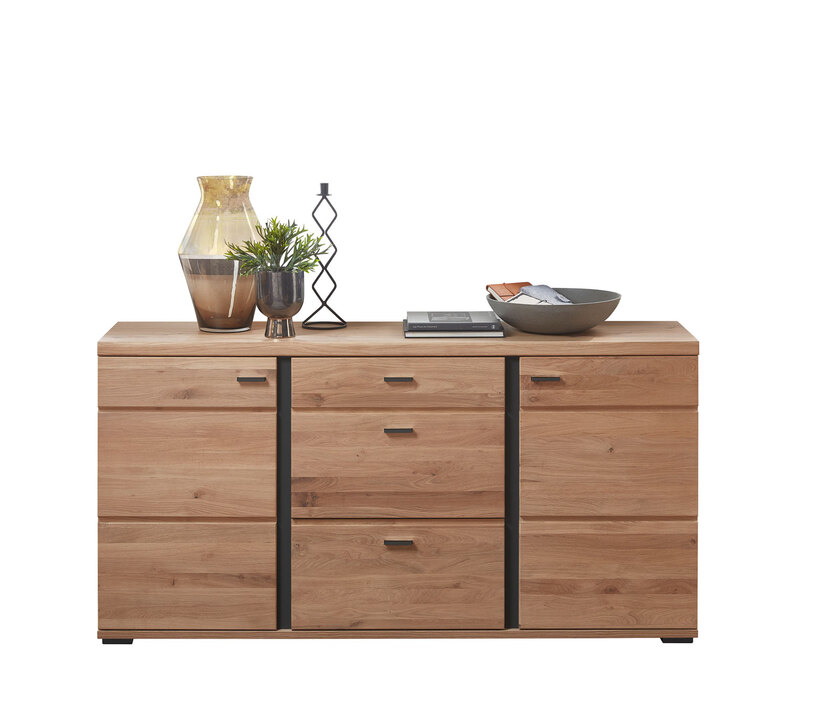 Sideboard Sonos II Front Altesche massiv gebürstet 170x86x42 cm