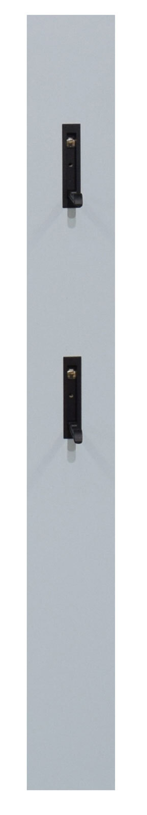 Garderobenpaneel Peggy 13 x 110 x 3 cm Lack aqua matt