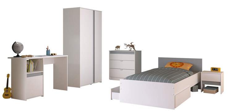 Parisot Kinderzimmer Pirouette 21 weiß