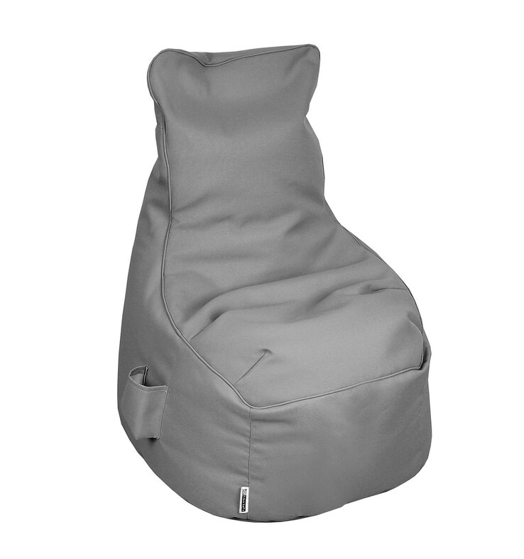 Sitzsack Monza Grau 60 x 65 x 95 cm