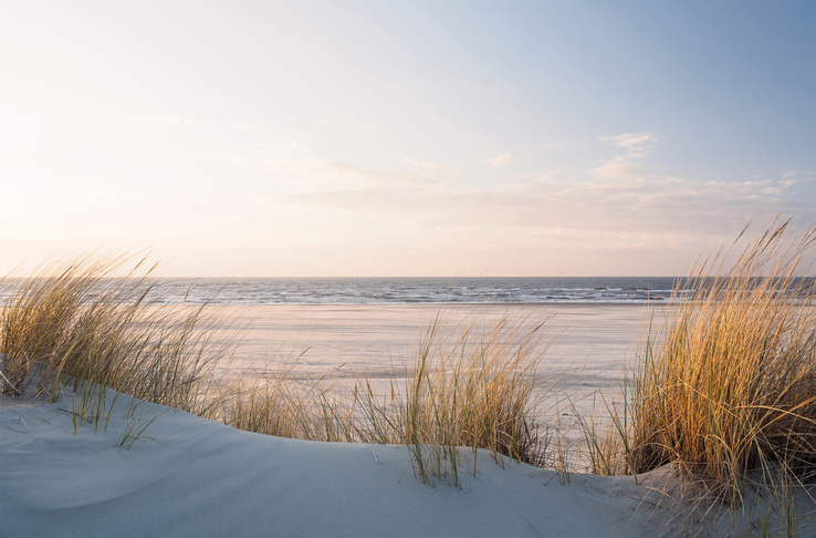 Kunstdruck auf Keilrahmen STRAND AUF SYLT 118x78cm