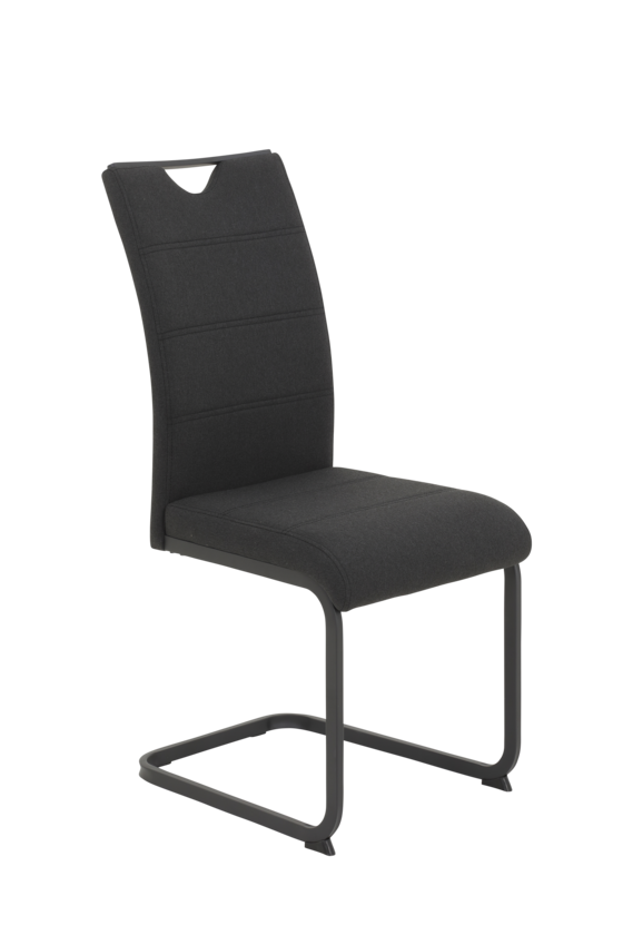 Schwingstuhl Mars 2er Set schwarz