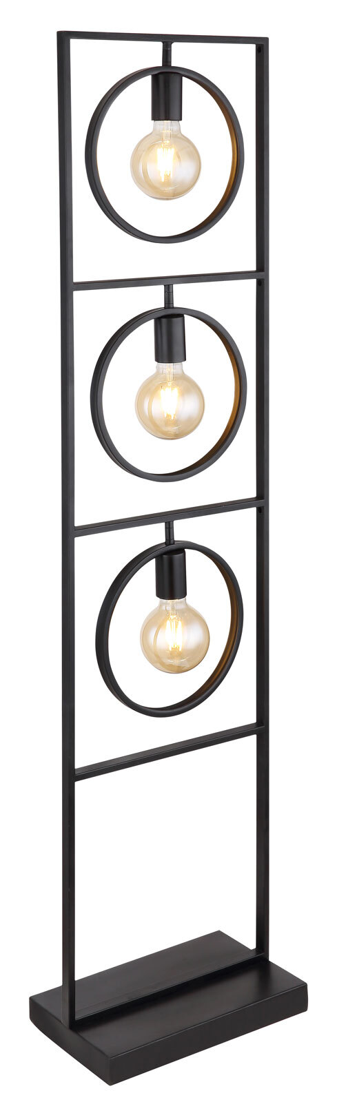 MARKUS Stehlampe schwarz 15489S, B/H/T: 32 x 135,5 x 24 cm, Metall