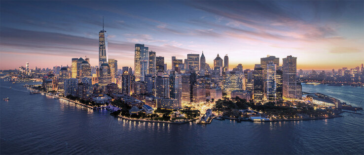Keilrahmen New York 140 x 60