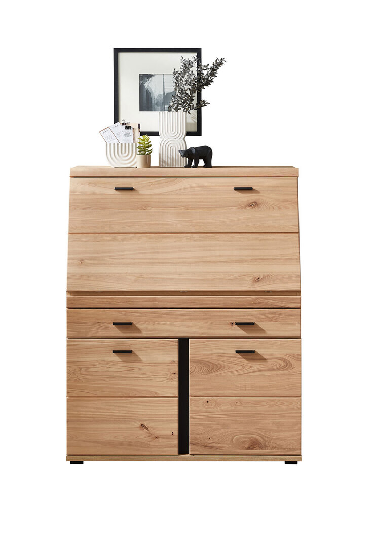 Sekretär Sonos II Front Altesche massiv gebürstet 98 x 124 x 38 cm
