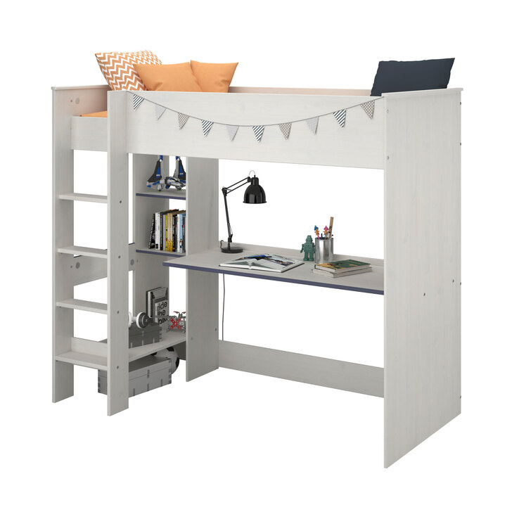 Parisot Hochbett Smoozy 3 weiß