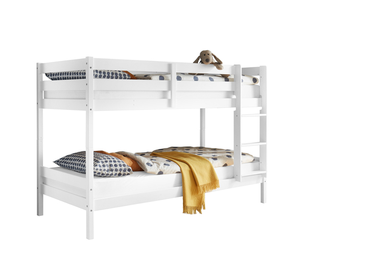 Etagenbett Luisa 90 x 200 cm Kiefer weiß