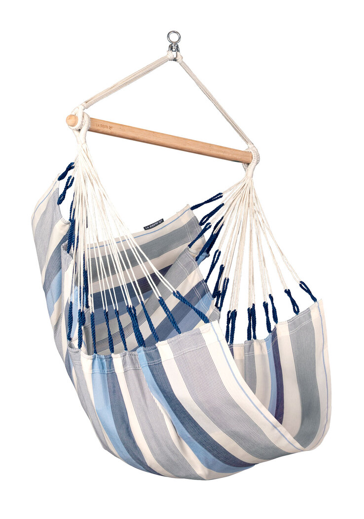 La Siesta Hängesessel Domingo seasalt 105x140cm,Basic,Belastbarkeit 130kg