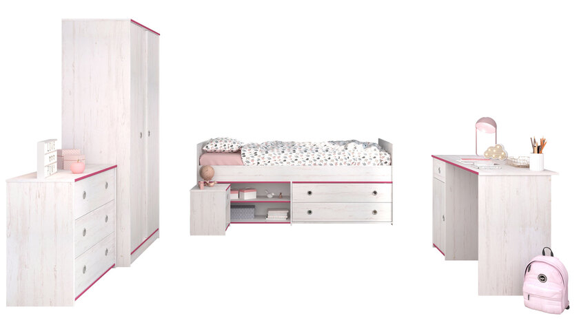 Parisot Kinderzimmer Smoozy 36 weiß