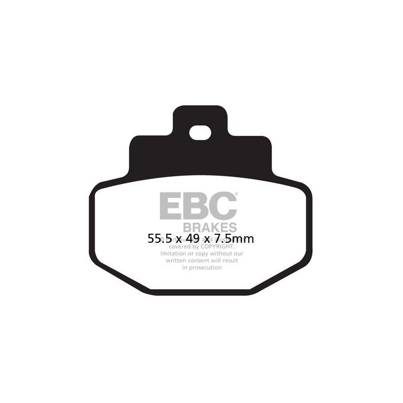 EBC Bremsbeläge Carbon Scooter SFAC321