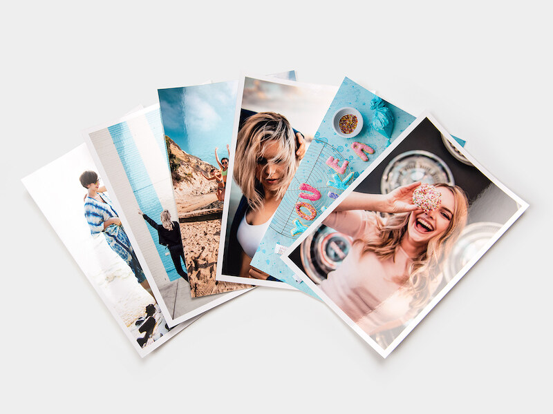 Fotoabzüge im Format 10 x 10 cm