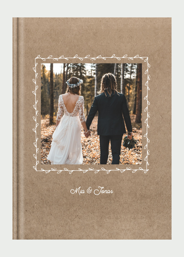Digital 'Vintage Hochzeit' im Format A4 hoch
