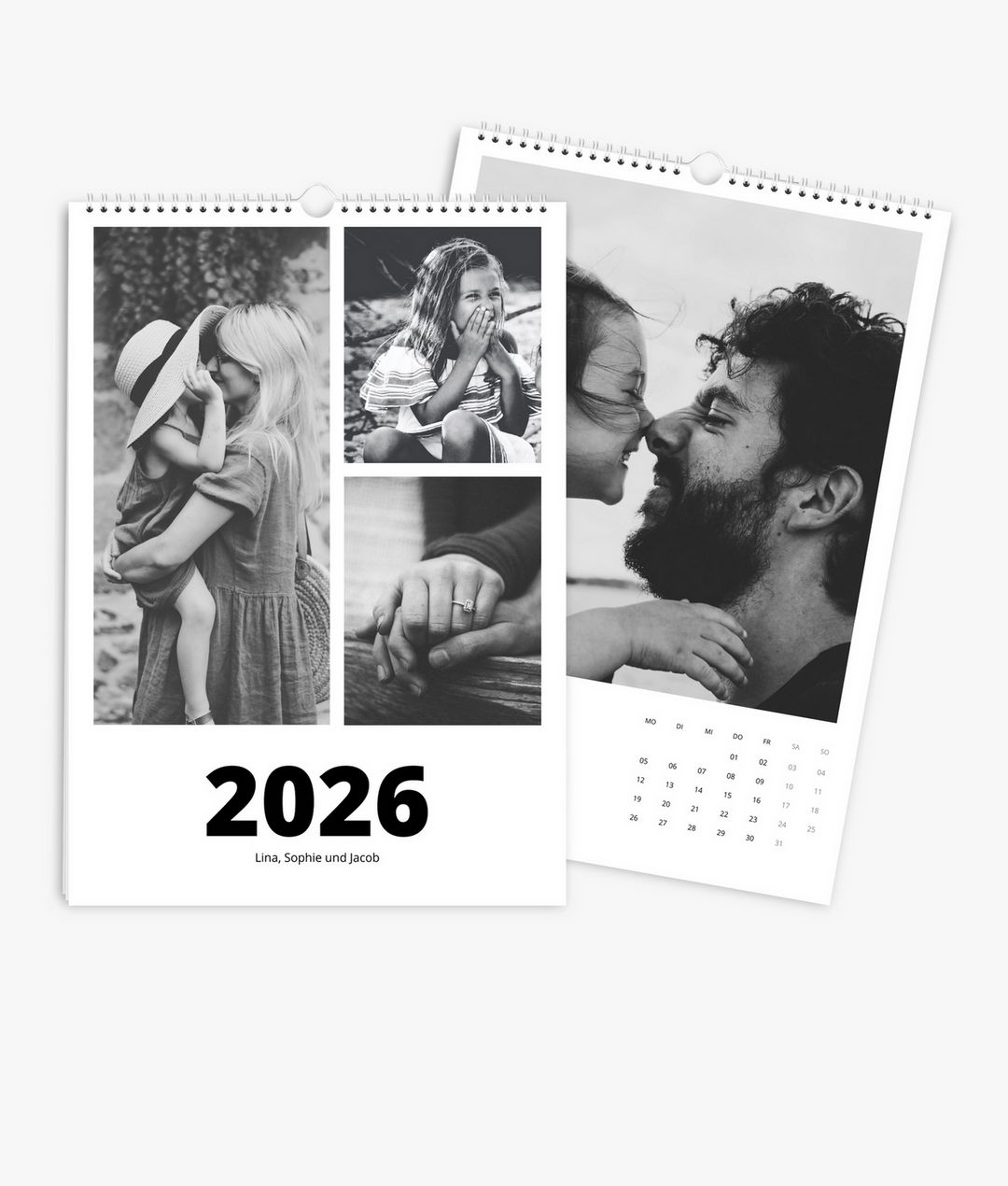 Wandkalender 2026 im Format A3 hoch