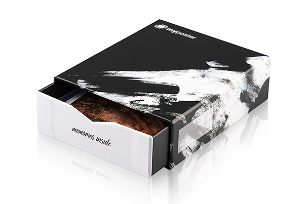 Bilderbox mit 100 Fotos im Design 'Black Box'