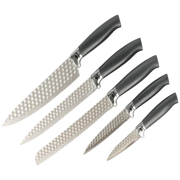 KING Messerset Carbon Diamond, 6-teilig