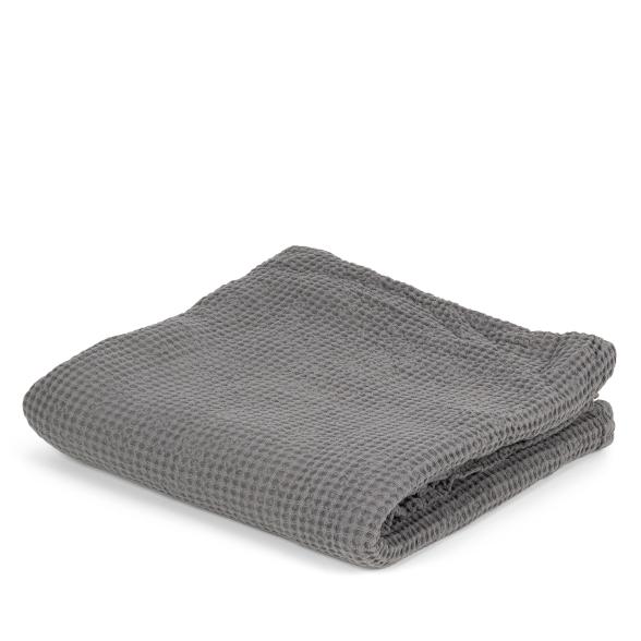 DEKOR Piqué Tagesdecke 140x200cm grau