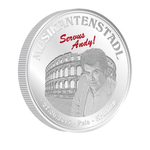 Numisbrief 'Andy Borg' Musikantenstadl
