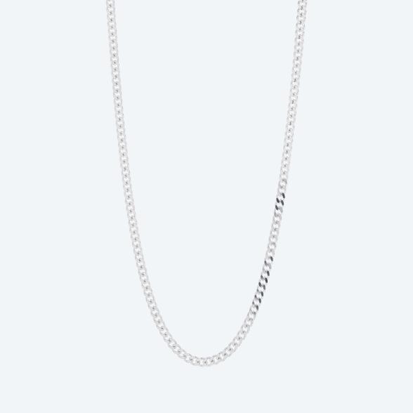 Panzerkette 925 Sterling Silber, ca. 51 cm