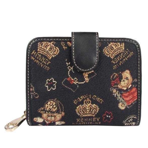 Henney Bear Geldbeutel schwarz/multicolor