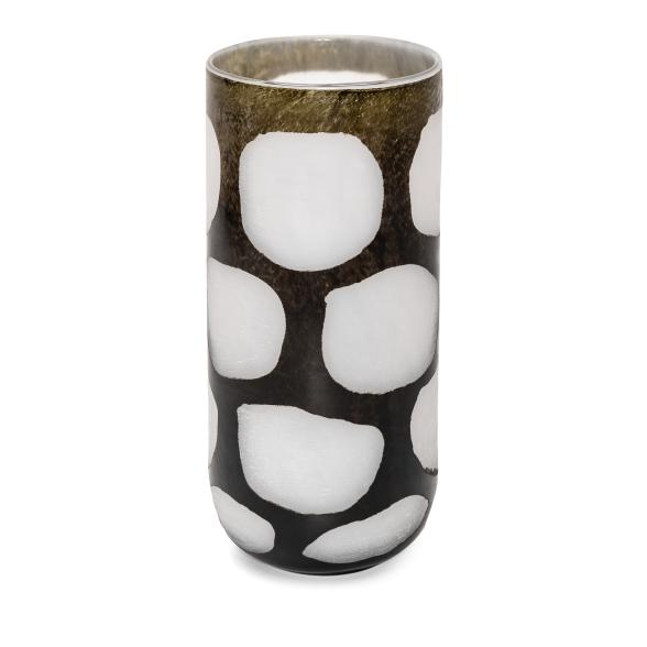 Glasvase Handarbeit 28 cm