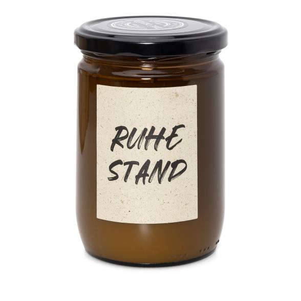 Duftkerze 'Ruhestand'
