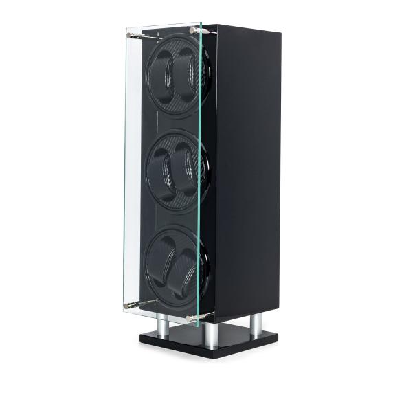 6er Uhrenbeweger 'Tower' schwarz