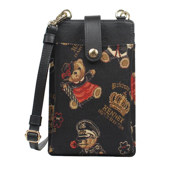 Henney Bear Handytasche schwarz/multicolor