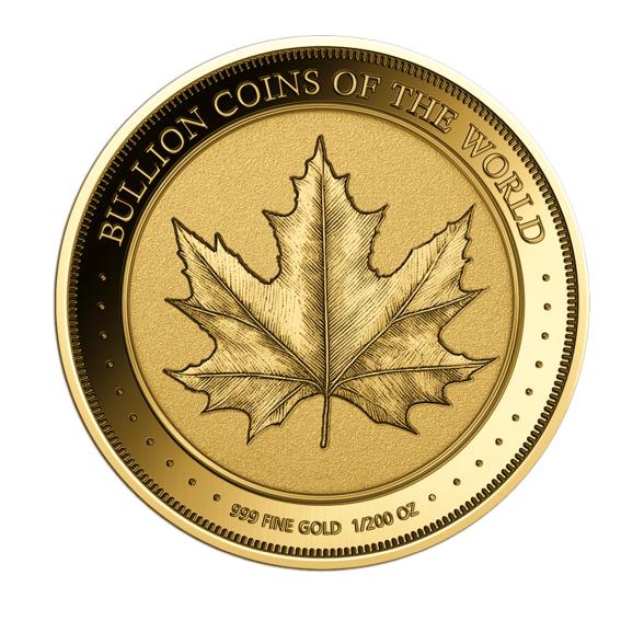 Bullion Coin 'Maple Leaf 2025' 1/200 oz. Feingold