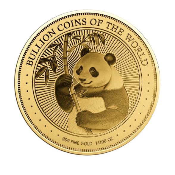 Bullion Coin 'Panda 2025' 1/200 oz. Feingold