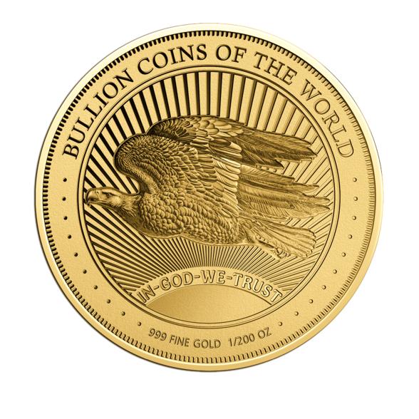 Bullion Coin 'Eagle 2025' 1/200 oz. Feingold