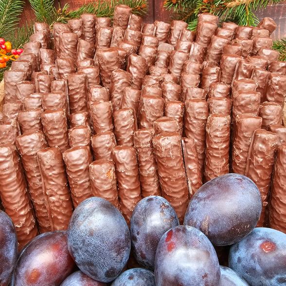 Lebkuchen Kakaosticks m. Pflaume 1,5 kg