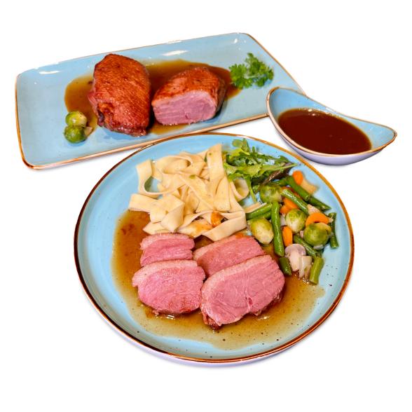 Entenbrust mit Soße