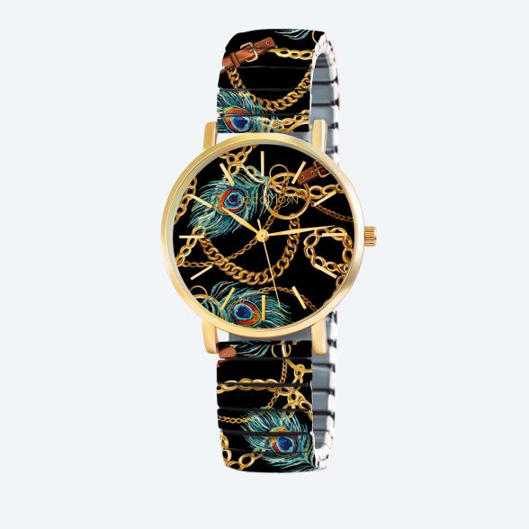 ChocoMoon Damenuhr 'Golden Elegance' Quarz