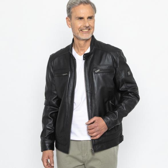 OTTO KERN Herren-Lederjacke schwarz