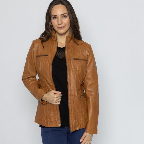 OTTO KERN Damen-Lederjacke camel
