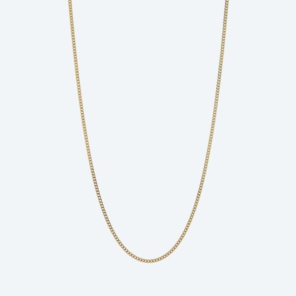 Panzerkette 585 Gelbgold ca. 50 cm