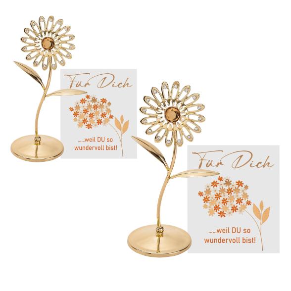 2er Set Geschenkset Blume