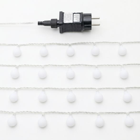 Outdoor Lichterkette 10m rosa